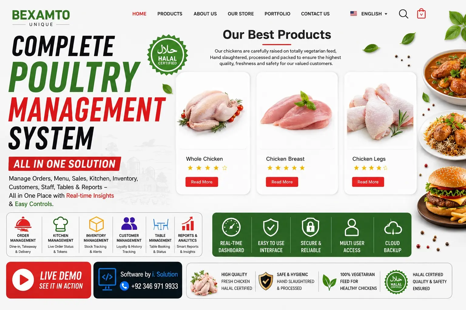 Behamto (BEXAMTO) Poultry Farm — E-Commerce Platform